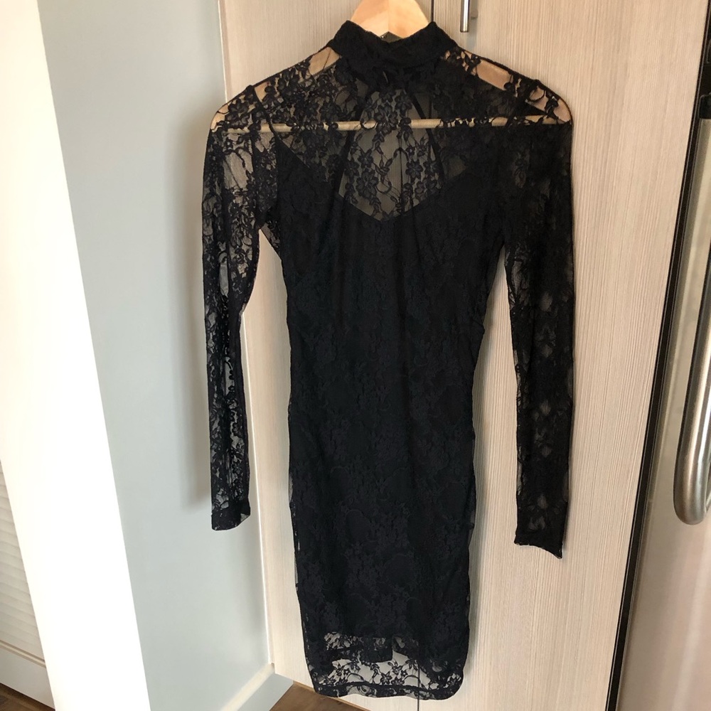 Black Lace Dress